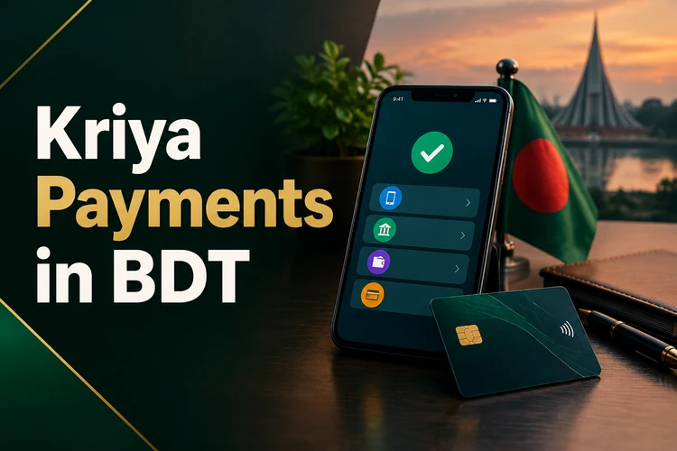 Kriya Payments in BDT